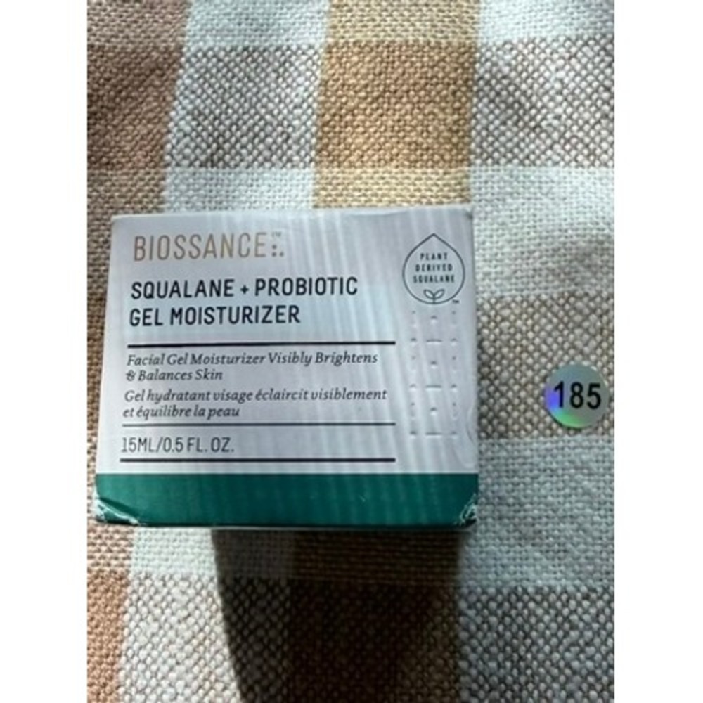 Biossance Squalane + Probiotic Gel Moisturizer 15ml 0.5 fl oz Travel Size New